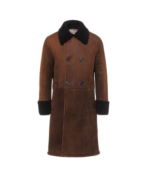 Prada Sheepskin Coat 